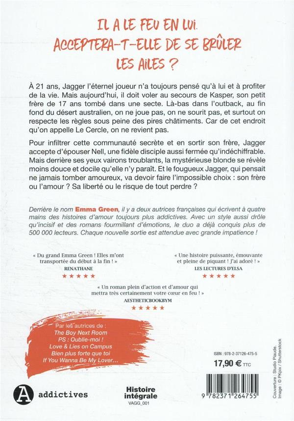 Quatrième de couverture de « The boy on fire »