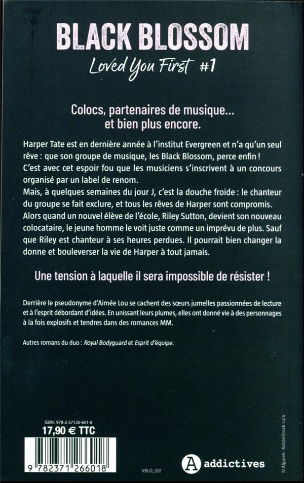 Quatrième de couverture de « Loved you first »