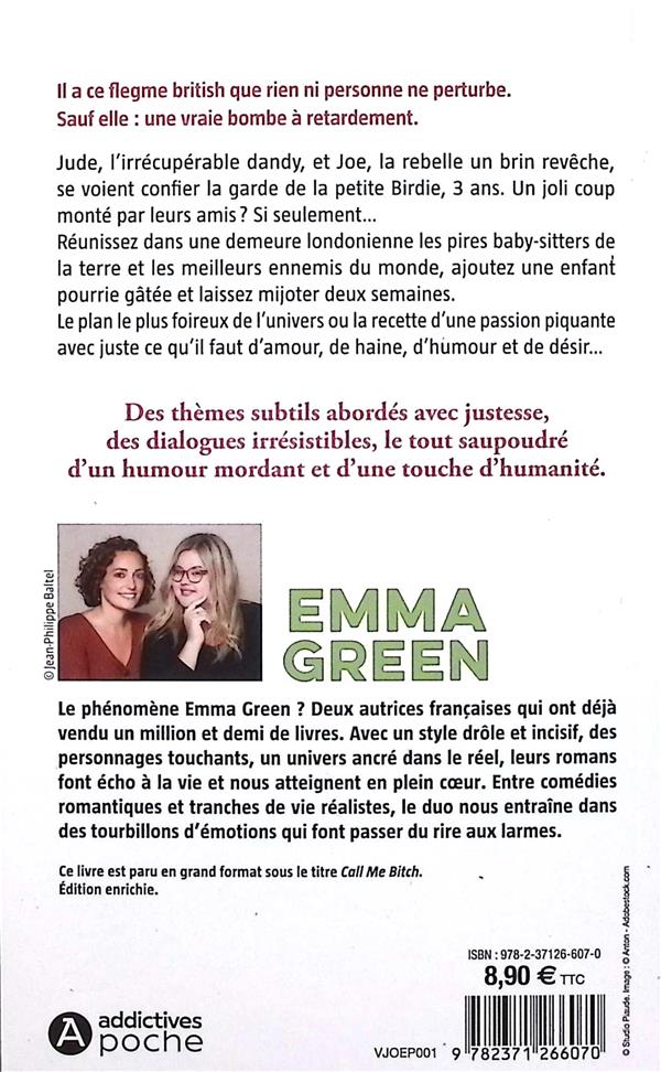 Quatrième de couverture de « My dear dandy »