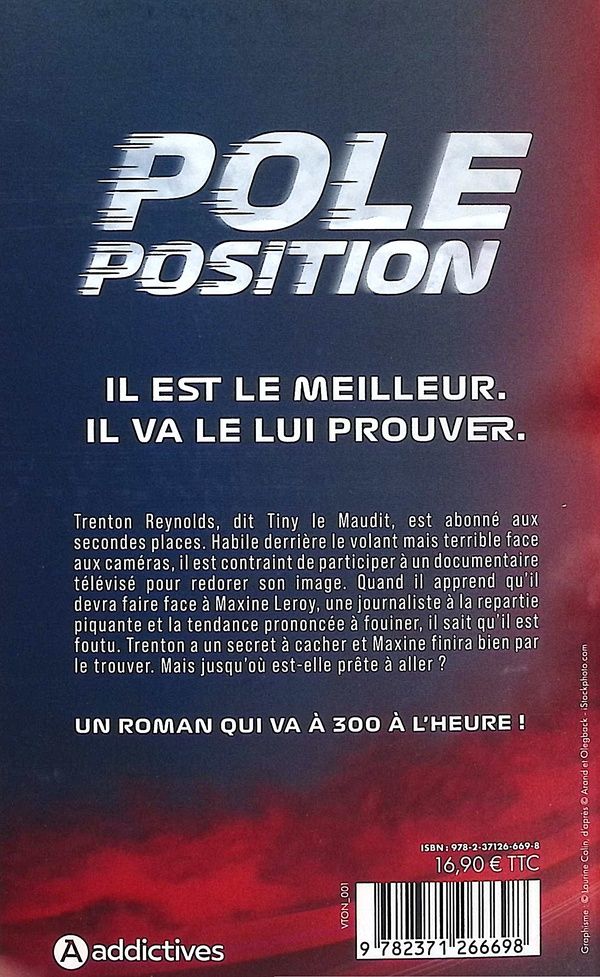 Quatrième de couverture de « Pole position »