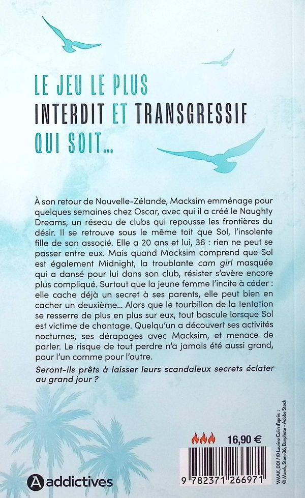 Quatrième de couverture de « Naughty dreams »