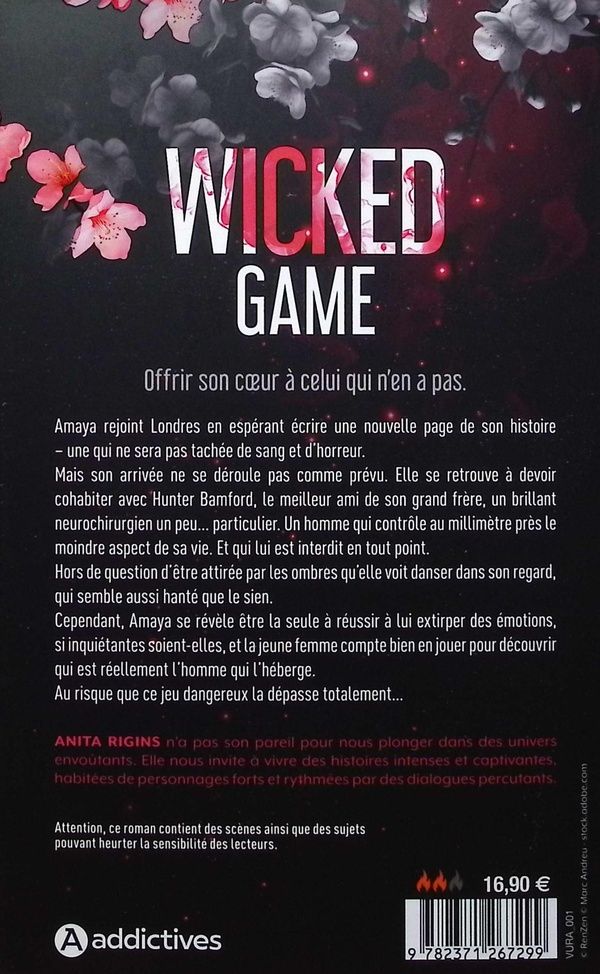 Quatrième de couverture de « Wicked game »