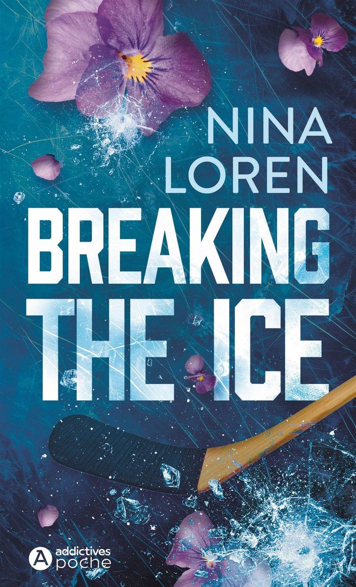 Couverture du livre « Breaking the ice » de Nina Loren, librairie Les Contes Infusés à Corte