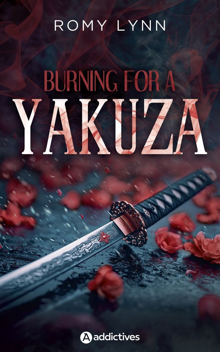 Couverture du livre « Burning for a yakuza » de Romy Lynn, librairie Les Contes Infusés à Corte