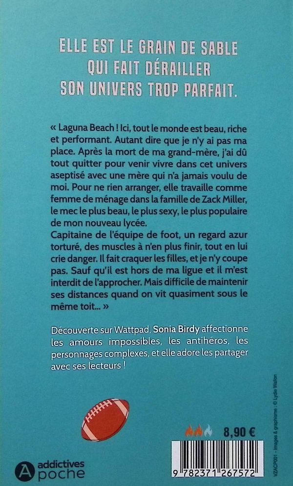 Quatrième de couverture de « California high school »