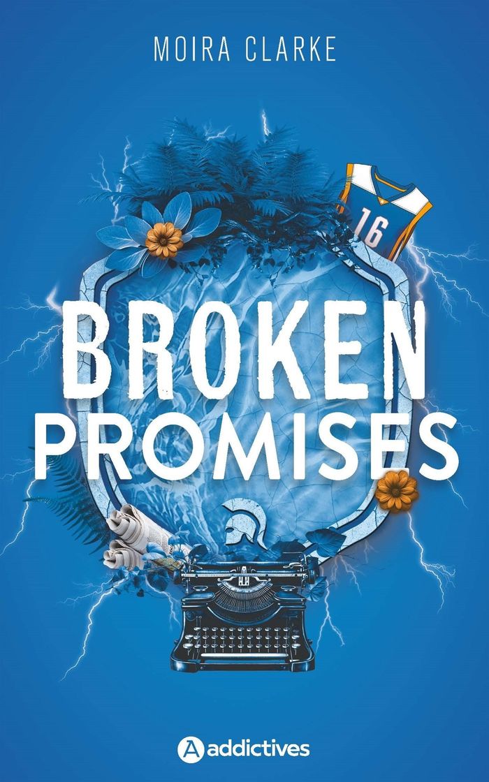 Couverture du livre « Broken promises » de Moira Clarke, librairie Les Contes Infusés à Corte