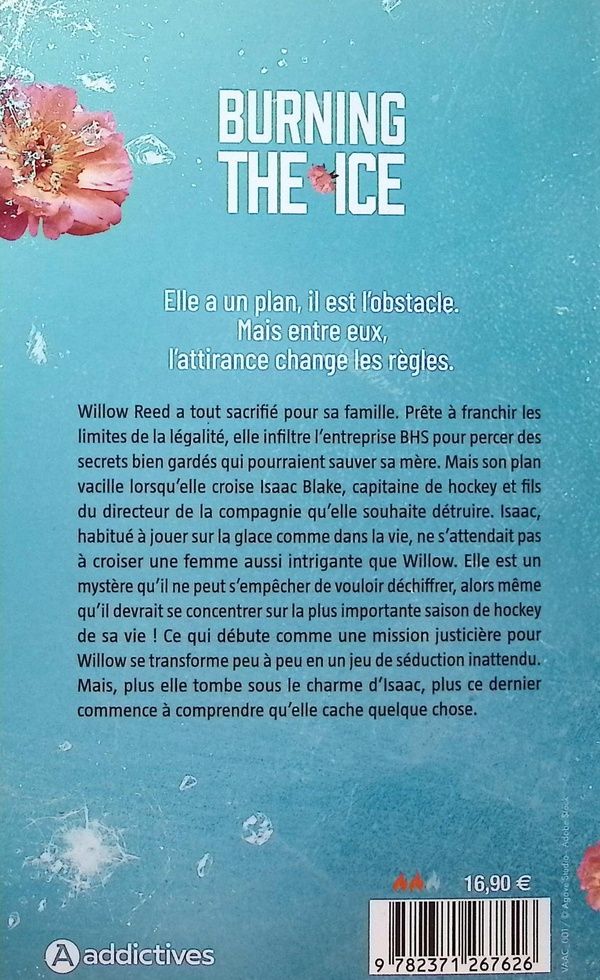 Quatrième de couverture de « Burning the ice »