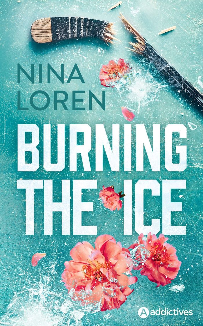 Couverture du livre « Burning the ice » de Nina Loren, librairie Les Contes Infusés à Corte