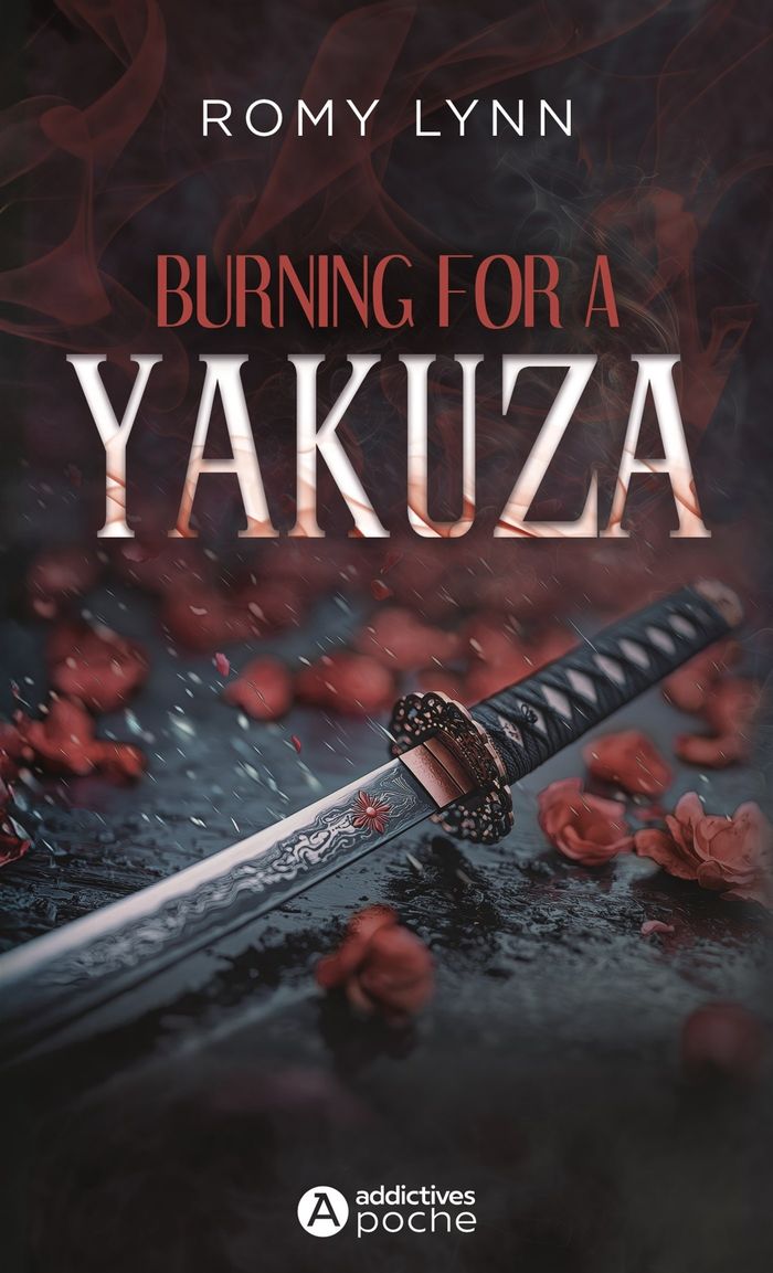 Couverture du livre « BURNING FOR A YAKUZA », librairie Les Contes Infusés à Corte