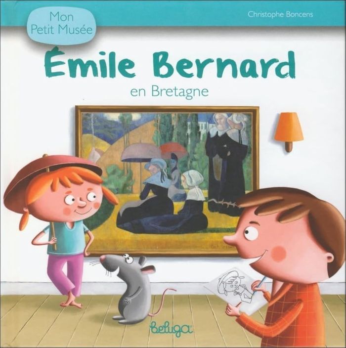 Couverture du livre « EMILE BERNARD EN BRETAGNE », librairie Les Contes Infusés à Corte
