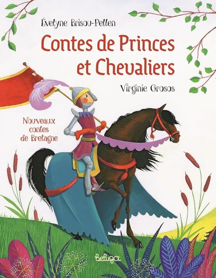 Couverture du livre « Contes de princes et chevaliers : nouveaux contes de Bretagne », librairie Les Contes Infusés à Corte