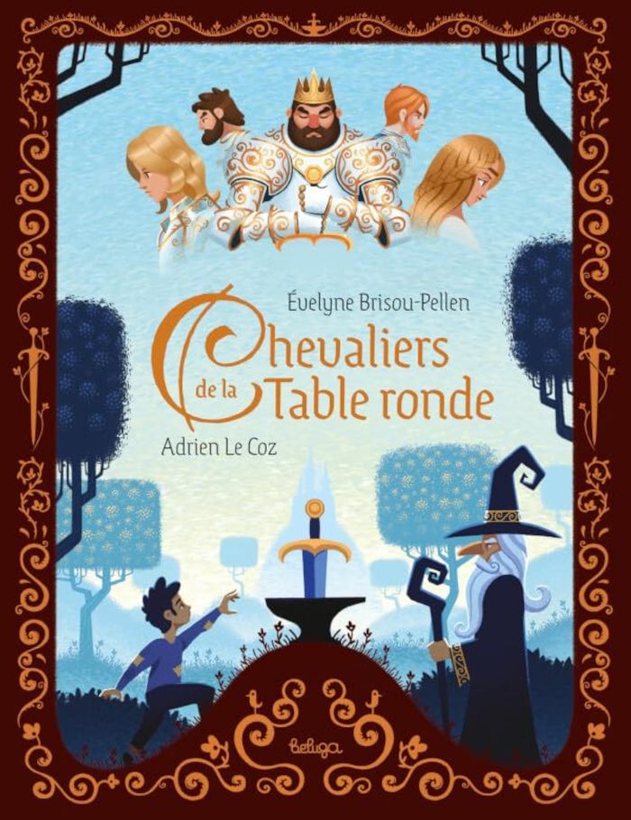 Couverture du livre « Chevaliers de la Table ronde » de Évelyne Brisou-Pellen, librairie Les Contes Infusés à Corte