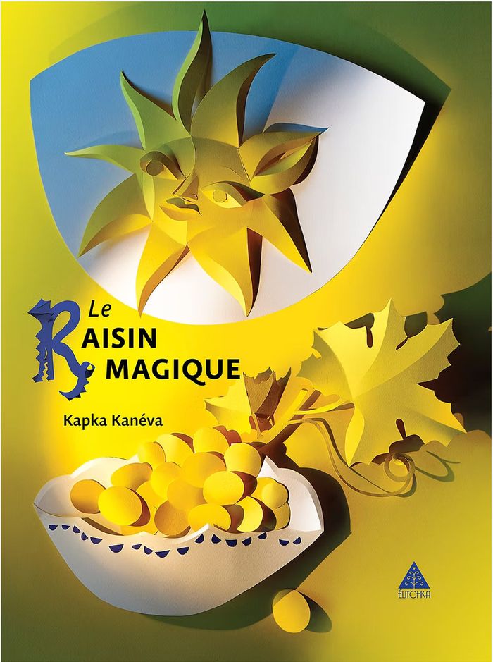 Couverture du livre « Le raisin magique », librairie Les Contes Infusés à Corte