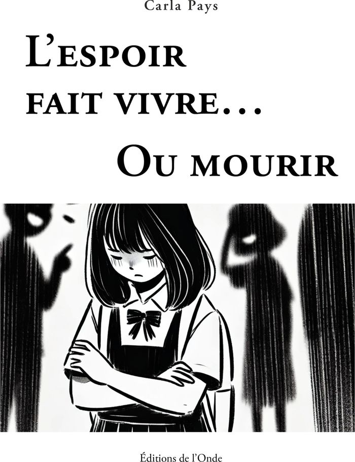 Couverture du livre « L'espoir fait vivre, ou mourir » de Carla Pays, librairie Les Contes Infusés à Corte