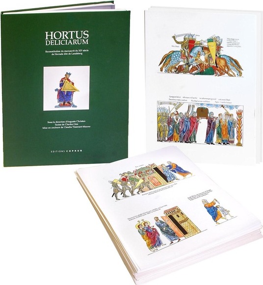 Couverture du livre « HORTUS DELICIARUM », librairie Les Contes Infusés à Corte
