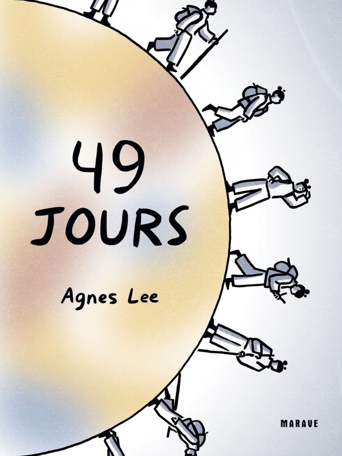 Couverture du livre « 49 jours » de Agnes Lee, librairie Les Contes Infusés à Corte