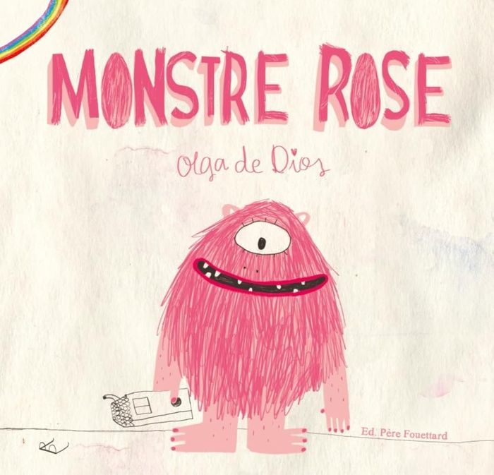 Couverture du livre « Monstre rose », librairie Les Contes Infusés à Corte