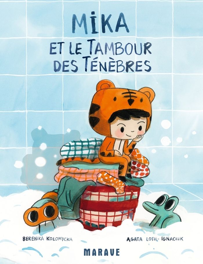 Couverture du livre « Mika et le tambour des ténèbres » de Berenika Kołomycka, librairie Les Contes Infusés à Corte