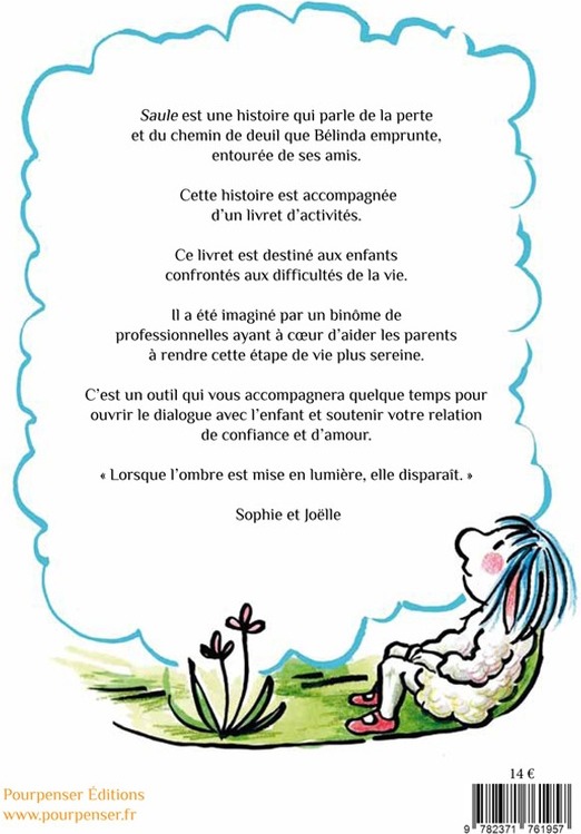 Quatrième de couverture de « SAULE »