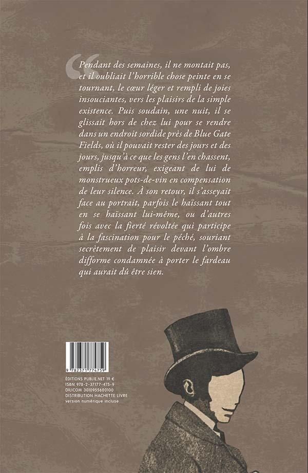 Quatrième de couverture de « Le portrait de Dorian Gray »