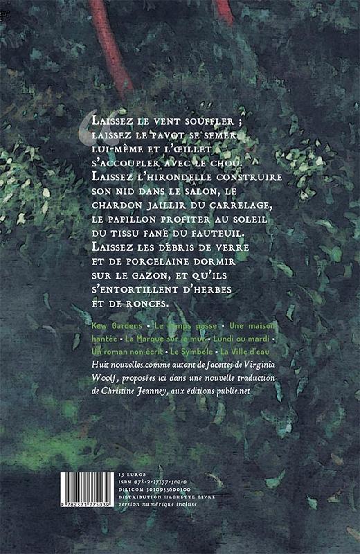 Quatrième de couverture de « Des fantômes sous les arbres »