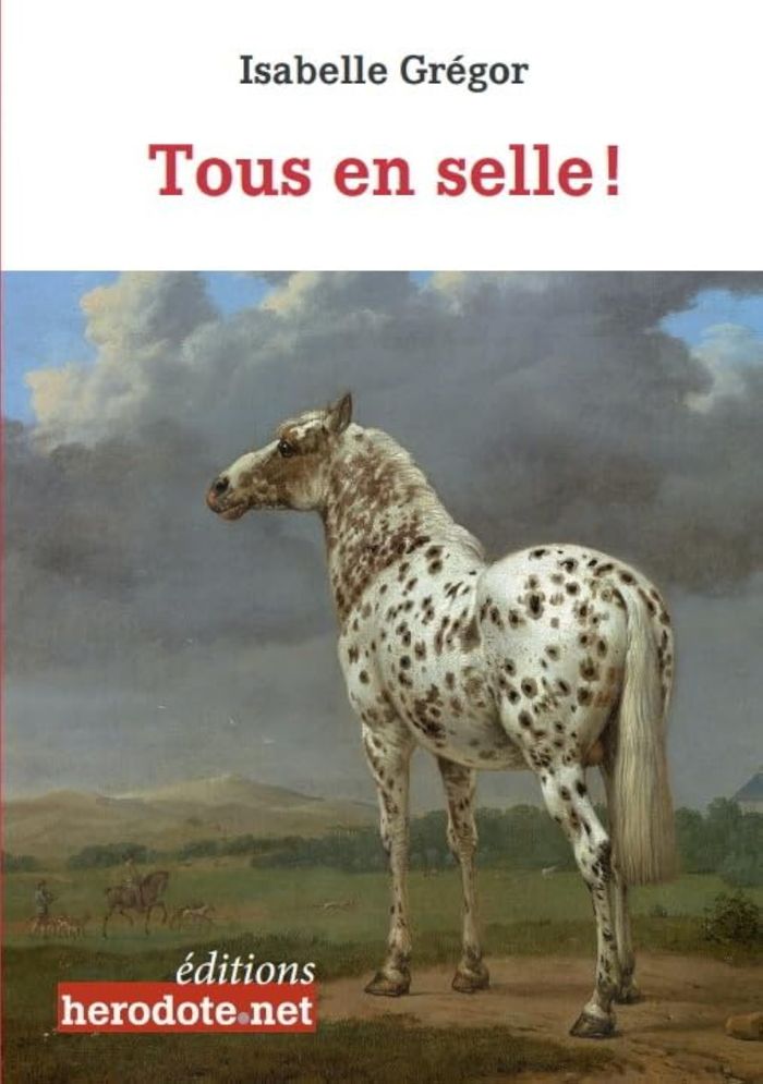 Couverture du livre « TOUS EN SELLE ! » de Isabelle Gregor, librairie Les Contes Infusés à Corte