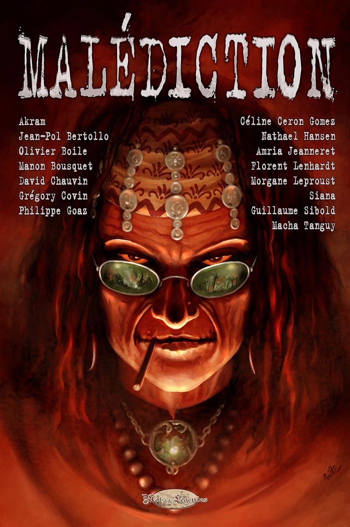 Couverture du livre « MALEDICTION », librairie Les Contes Infusés à Corte