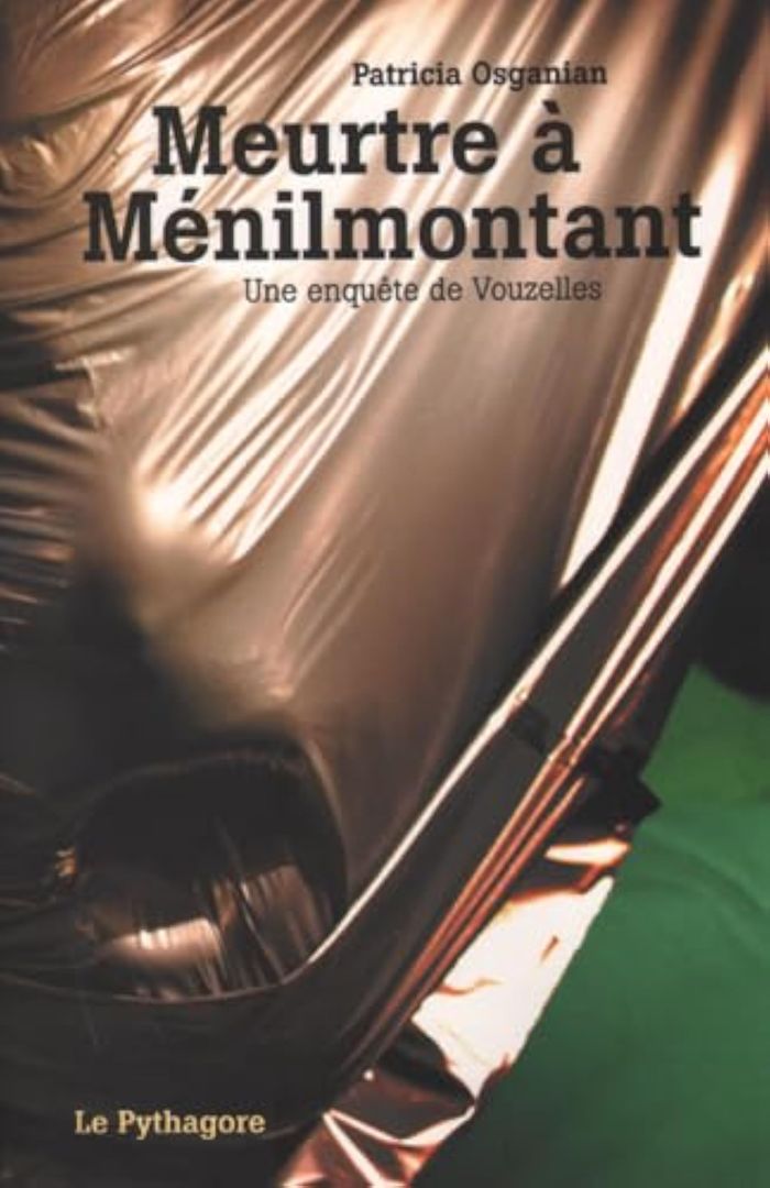 Couverture du livre « MEURTRE A MENILMONTANT - UNE ENQUETE DE VOUZELLES », librairie Les Contes Infusés à Corte