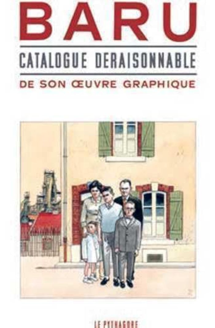 Couverture du livre « BARU : CATALOGUE DERAISONNABLE POUR UNE EXPOSITION FANTASMEE » de Baru, librairie Les Contes Infusés à Corte
