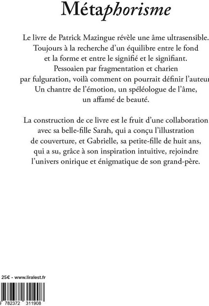 Quatrième de couverture de « Métaphorisme »