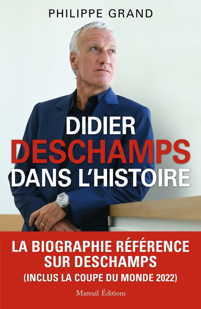 Couverture du livre « DIDIER DESCHAMPS DANS L'HISTOIRE » de Didier Deschamps, librairie Les Contes Infusés à Corte