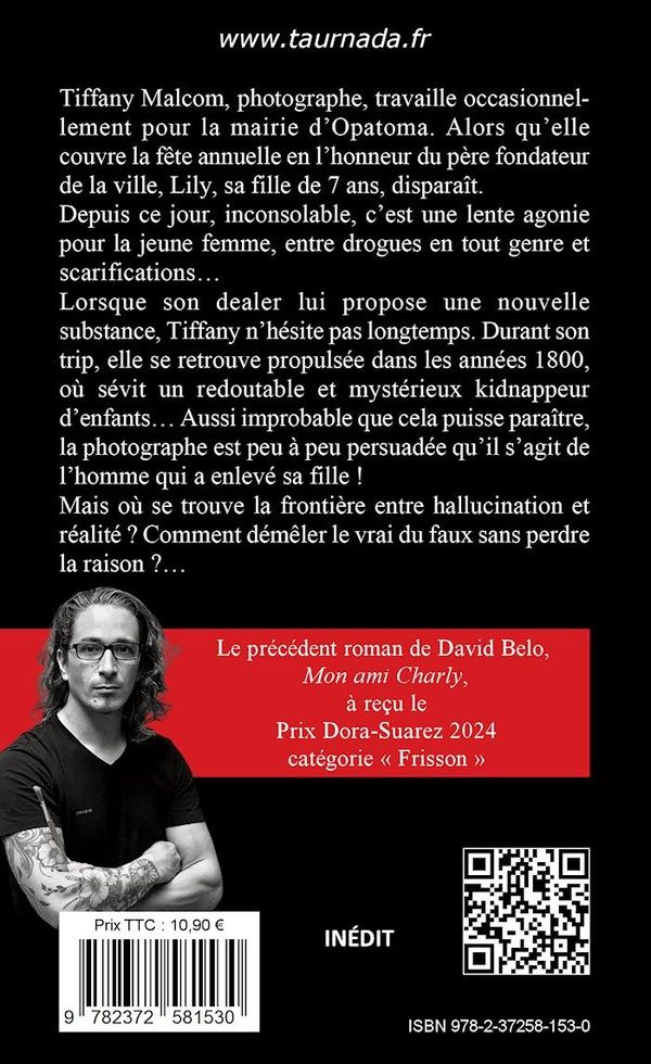 Quatrième de couverture de « Papillon de nuit »
