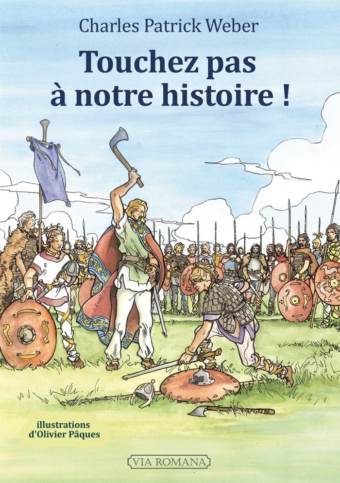 Couverture du livre « TOUCHEZ PAS A NOTRE HISTOIRE ! », librairie Les Contes Infusés à Corte