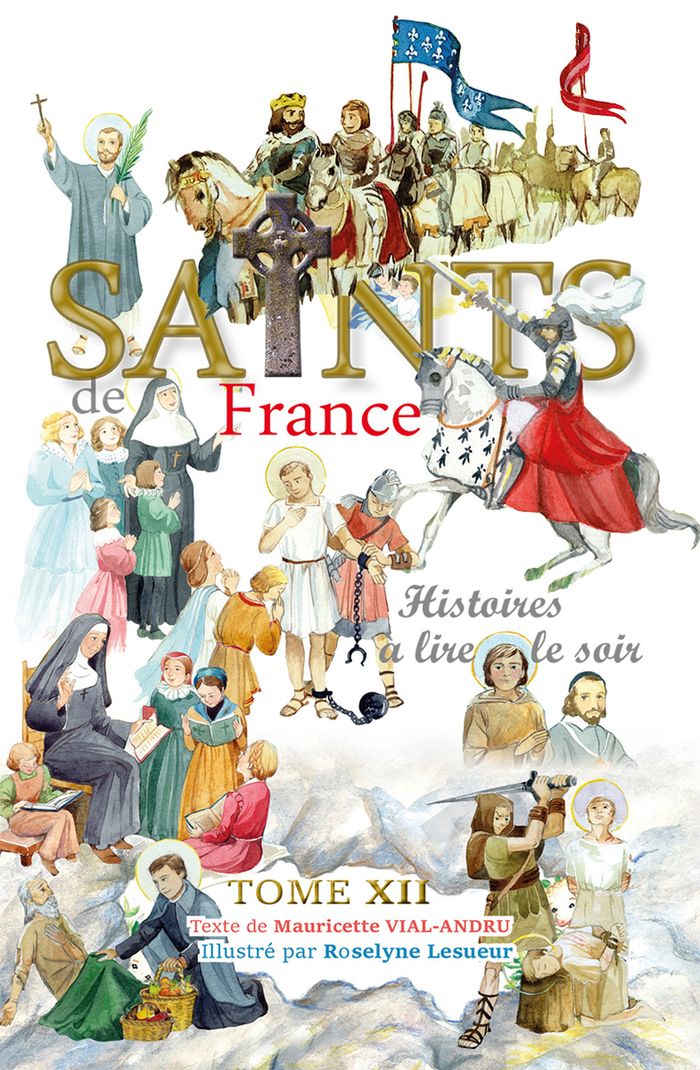 Couverture du livre « Les saints de France », librairie Les Contes Infusés à Corte