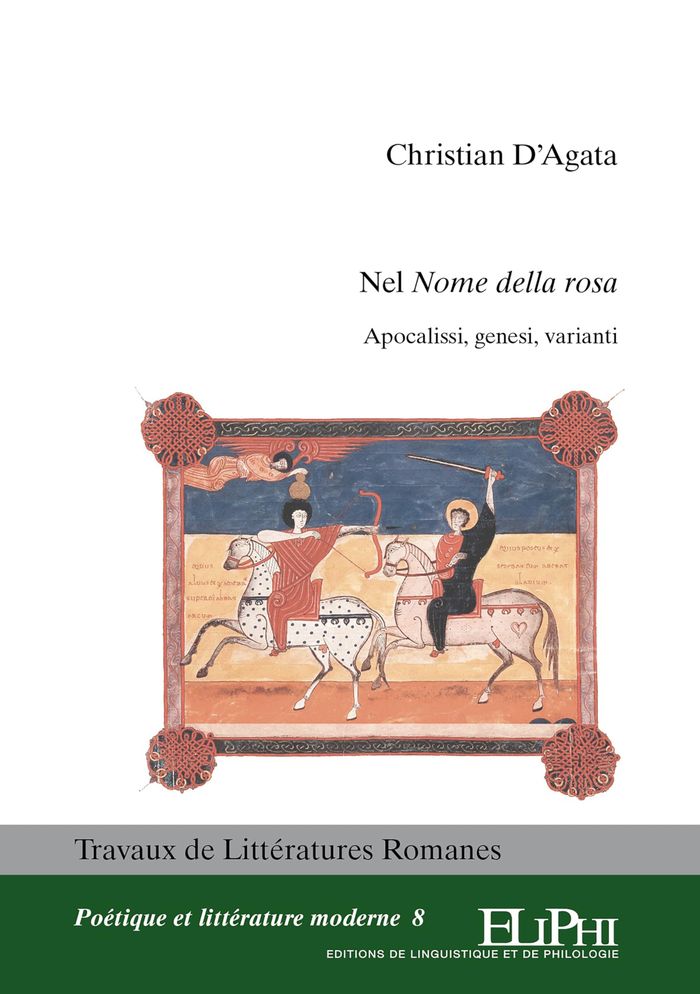 Couverture du livre « Nel Nome della rosa : Apocalissi, genesi, varianti », librairie Les Contes Infusés à Corte