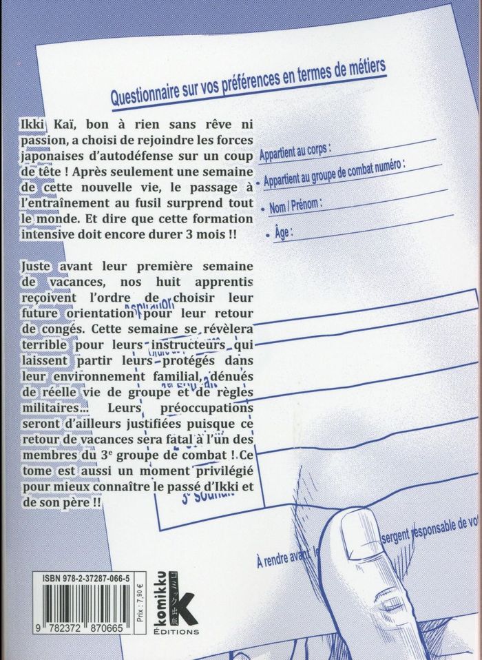 Quatrième de couverture de « RISING SUN T06 »