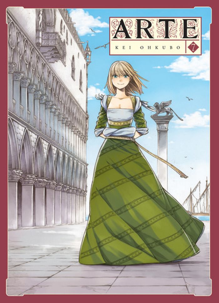 Couverture du livre « ARTE T07 - VOL07 » de Kei Ohkubo, librairie Les Contes Infusés à Corte
