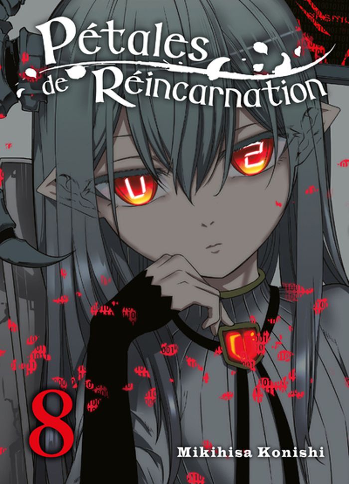 Couverture du livre « PETALES DE REINCARNATION T08 - VOL08 » de Mikihisa Konishi, librairie Les Contes Infusés à Corte