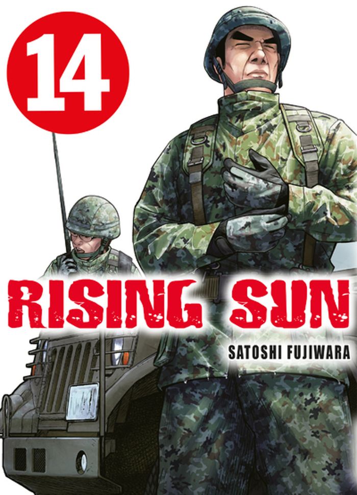 Couverture du livre « RISING SUN T14 - VOL14 » de Satoshi Fujiwara, librairie Les Contes Infusés à Corte