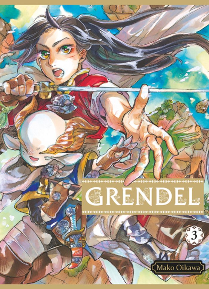 Couverture du livre « GRENDEL T03 - VOL03 » de Mako Oikawa, librairie Les Contes Infusés à Corte
