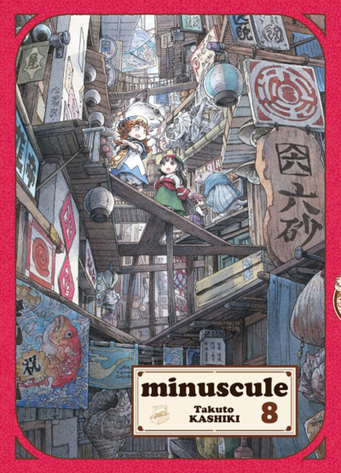 Couverture du livre « MINUSCULE T08 - VOL08 » de Takuto Kashiki, librairie Les Contes Infusés à Corte