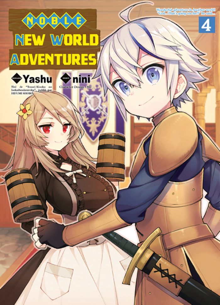 Couverture du livre « NOBLE NEW WORLD ADVENTURES T04 - VOL04 » de Yashu/nini, librairie Les Contes Infusés à Corte