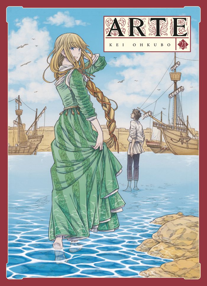 Couverture du livre « Arte » de Kei Ohkubo, librairie Les Contes Infusés à Corte