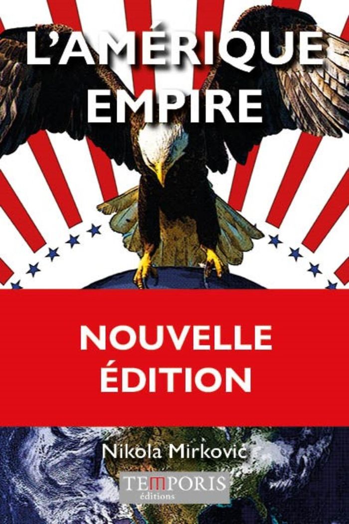 Couverture du livre « L'AMERIQUE EMPIRE » de Nikola Mirkovic, librairie Les Contes Infusés à Corte