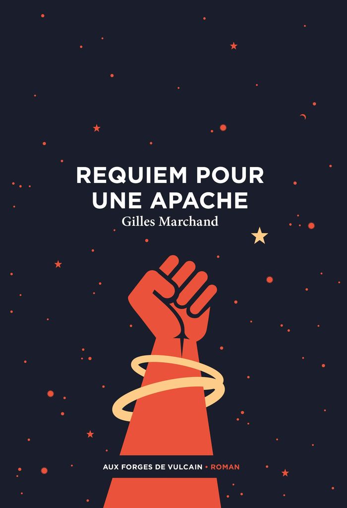 Couverture du livre « Requiem pour une apache » de Gilles Marchand, librairie Les Contes Infusés à Corte