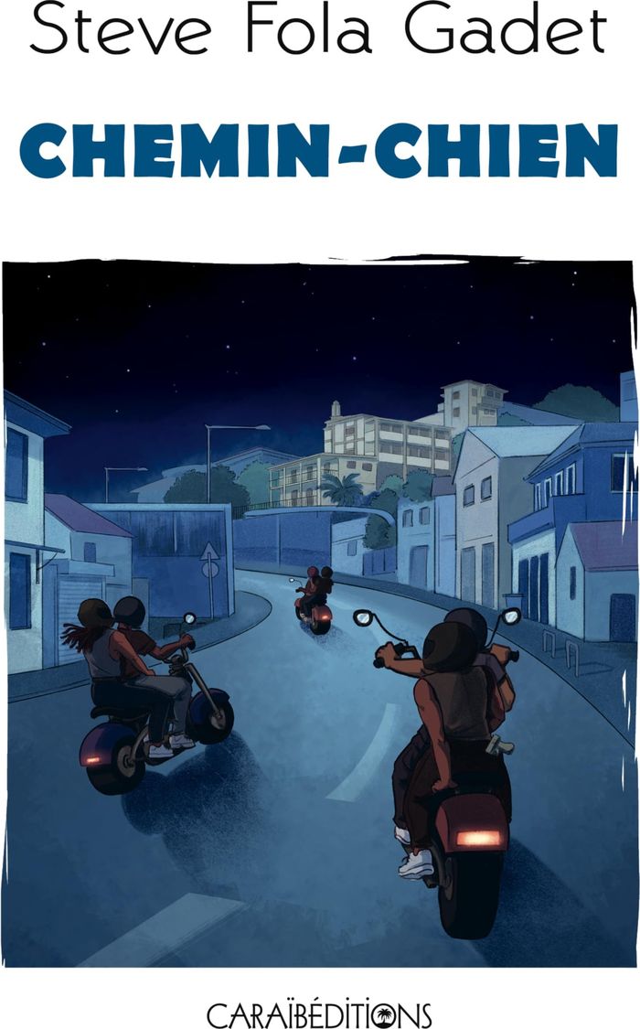 Couverture du livre « Chemin-chien » de Steve Gadet, librairie Les Contes Infusés à Corte