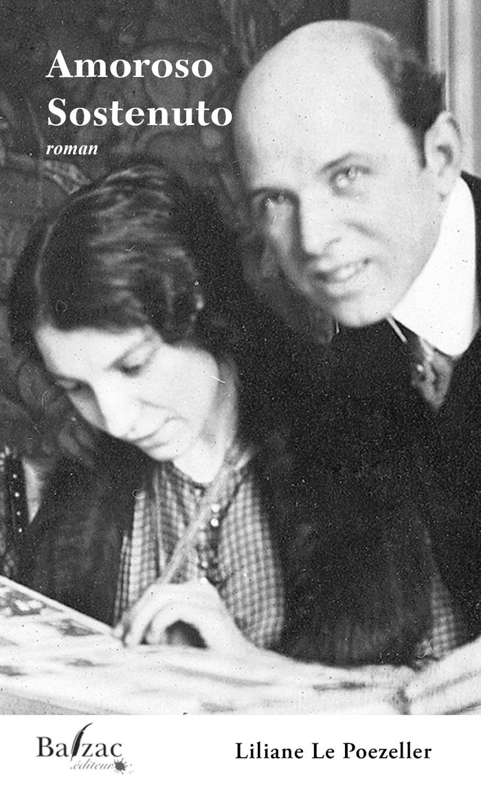 Couverture du livre « AMOROSO SOSTENUTO » de Le Poezeller Liliane, librairie Les Contes Infusés à Corte