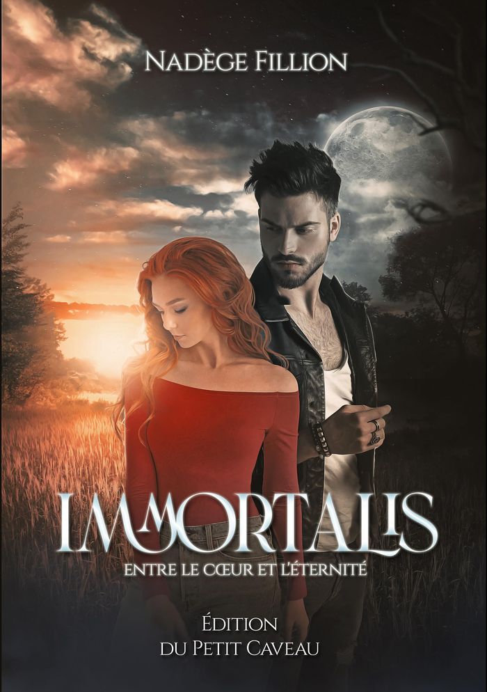 Couverture du livre « Immortalis : Entre le coeur et l'éternité » de Nadège Fillion, librairie Les Contes Infusés à Corte