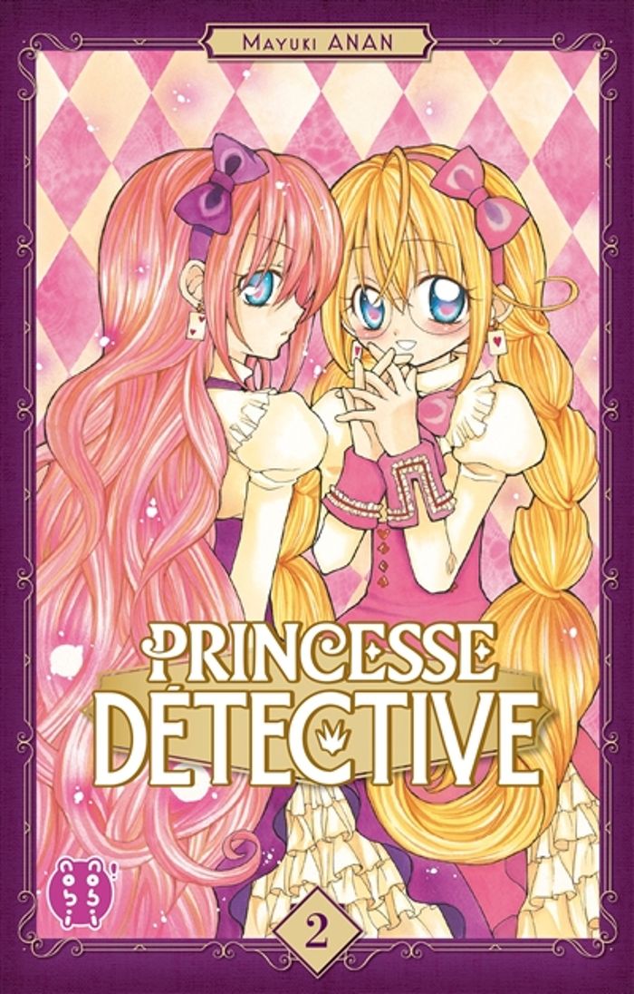 Couverture du livre « PRINCESSE DETECTIVE T02 » de Mayuki Anan, librairie Les Contes Infusés à Corte