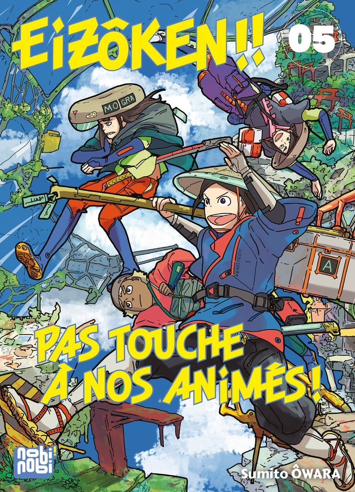 Couverture du livre « Eizôken !! : pas touche à nos animés ! » de Sumito Oowara, librairie Les Contes Infusés à Corte